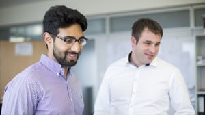 Two HIMA key account managers in the office_209