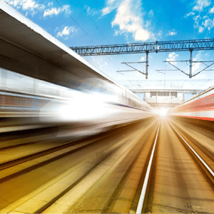 Railway High speed train in motion 02_Hero Image_1x1